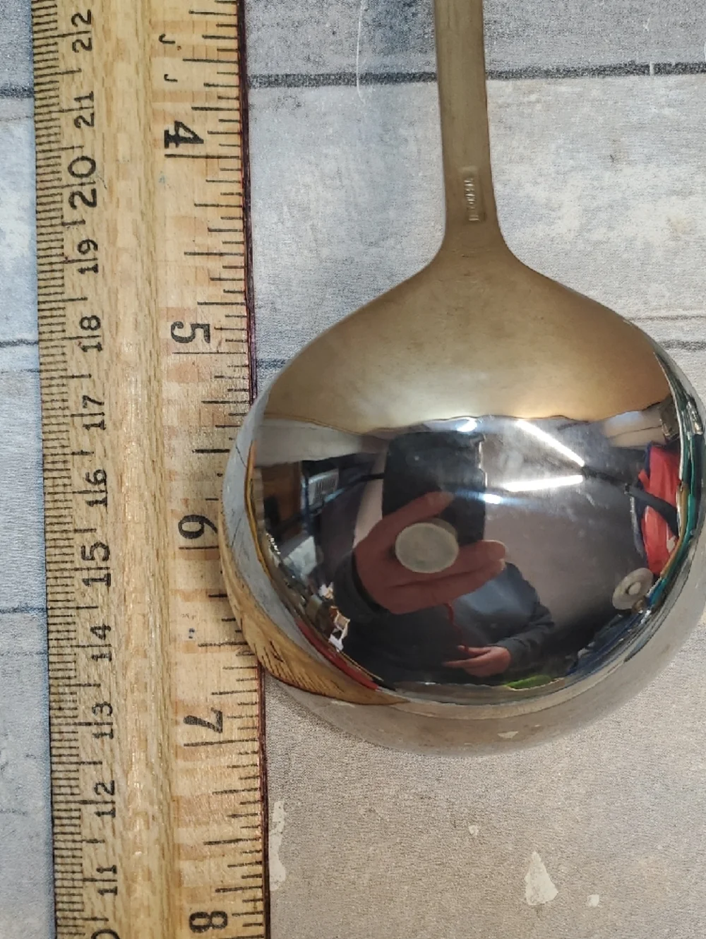 Wallace Silver Solid Gravy Ladle